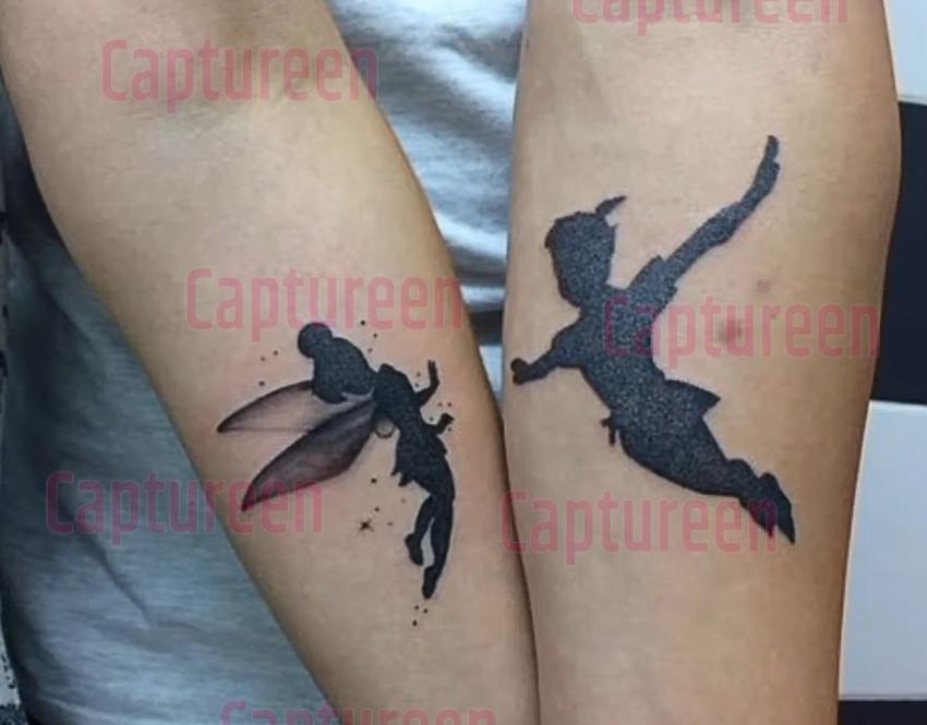 simple couple tattoo designs