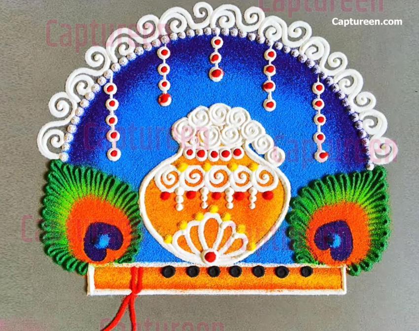 matka design rangoli