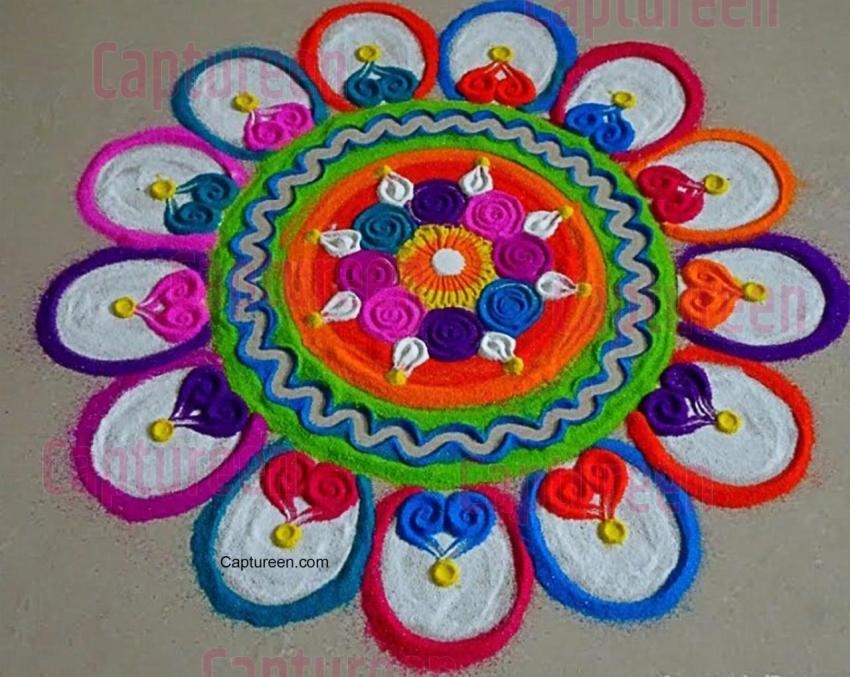 dotless rangoli