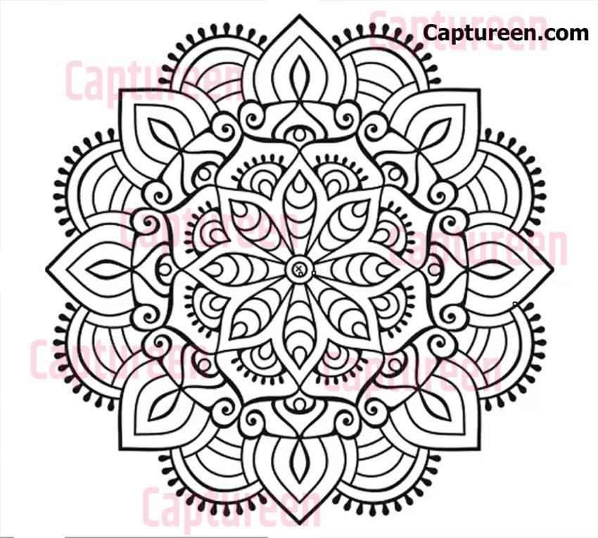 rangoli outline images