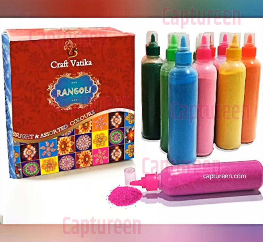 rangoli bottle with nozzle