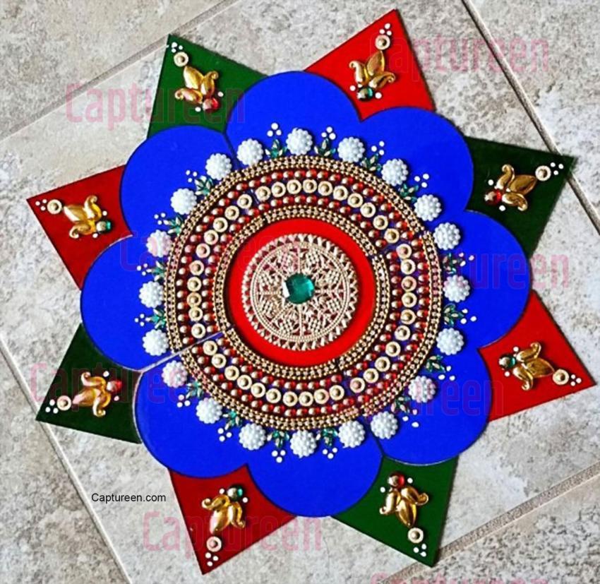 pent rangoli