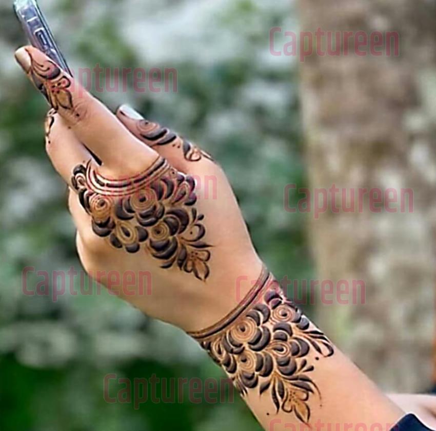 mehndi design arabic pic