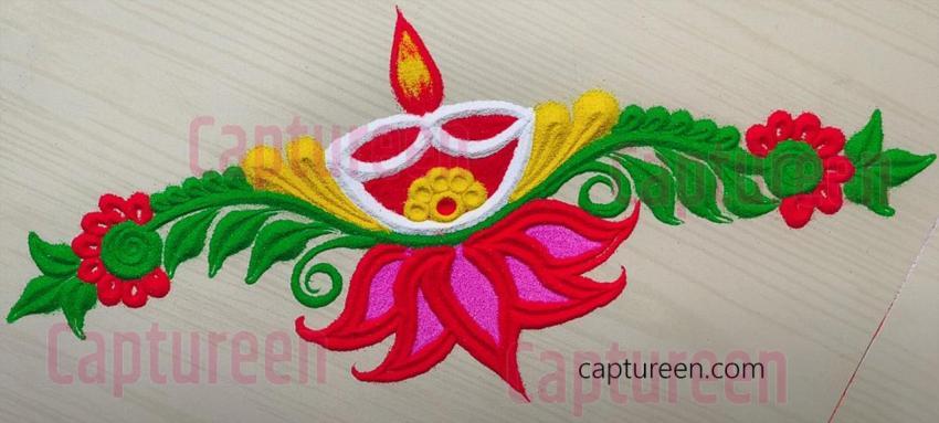 boundary rangoli design