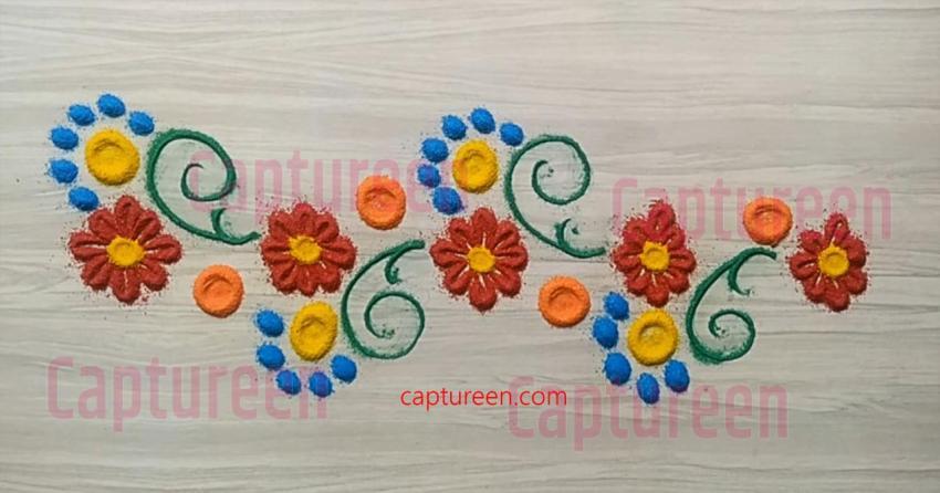 door vel rangoli design