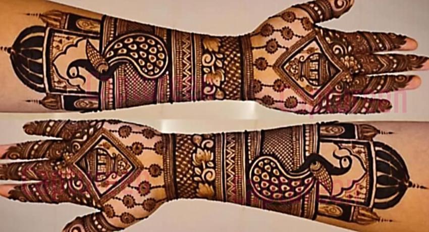 royal classic mehndi design