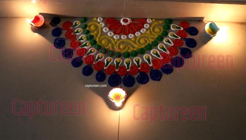 side wall rangoli