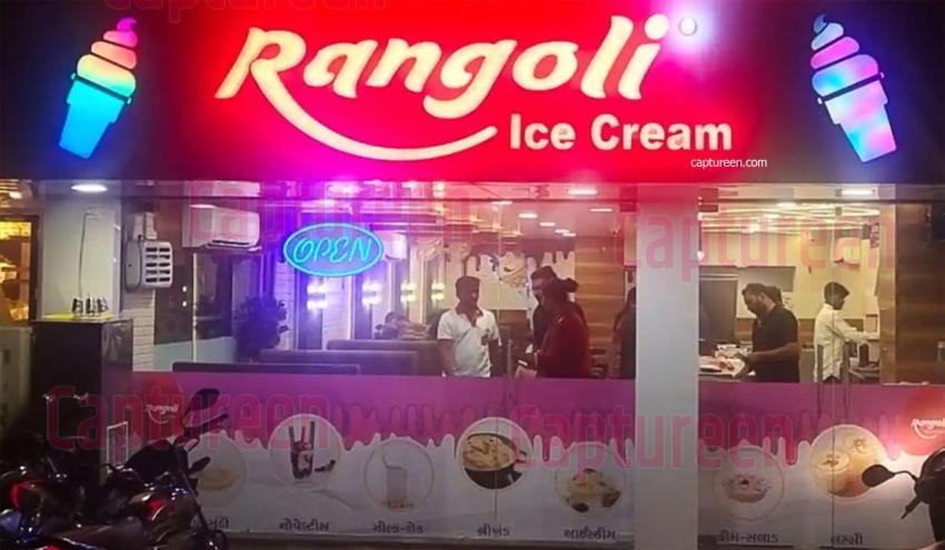 rangoli ice cream franchise cost