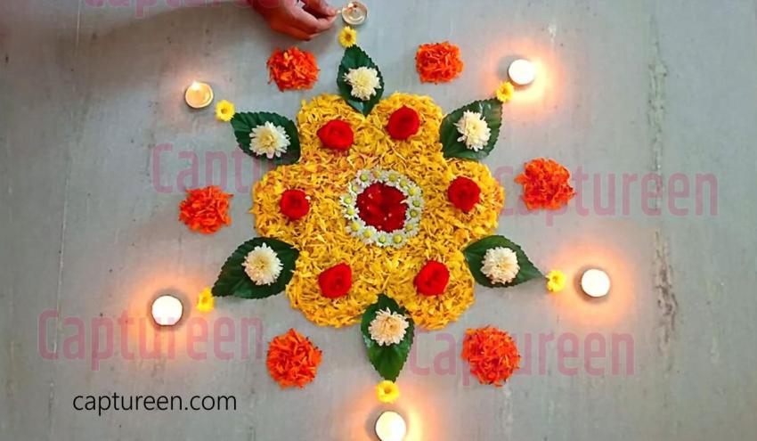 griha pravesh rangoli