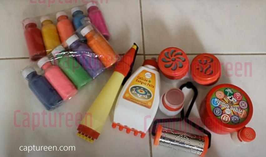 rangoli making kit