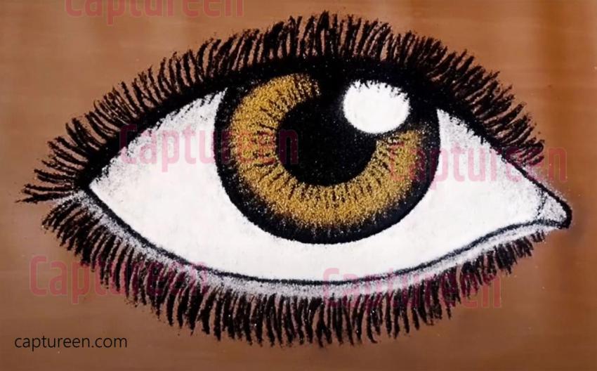 eye donation rangoli