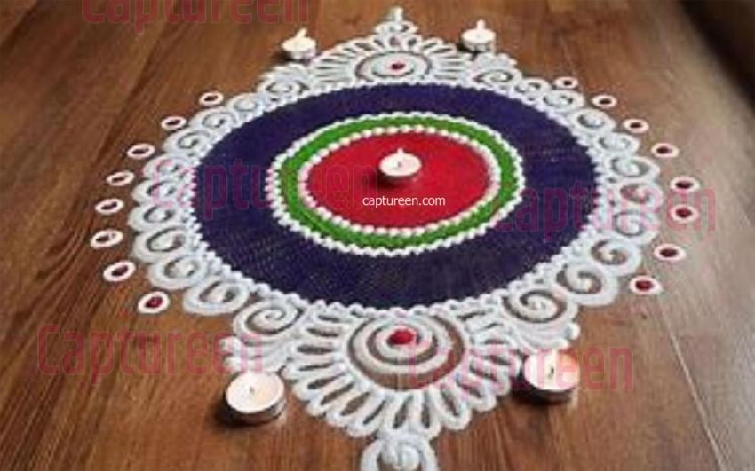 sanskar bharti suswagatam rangoli