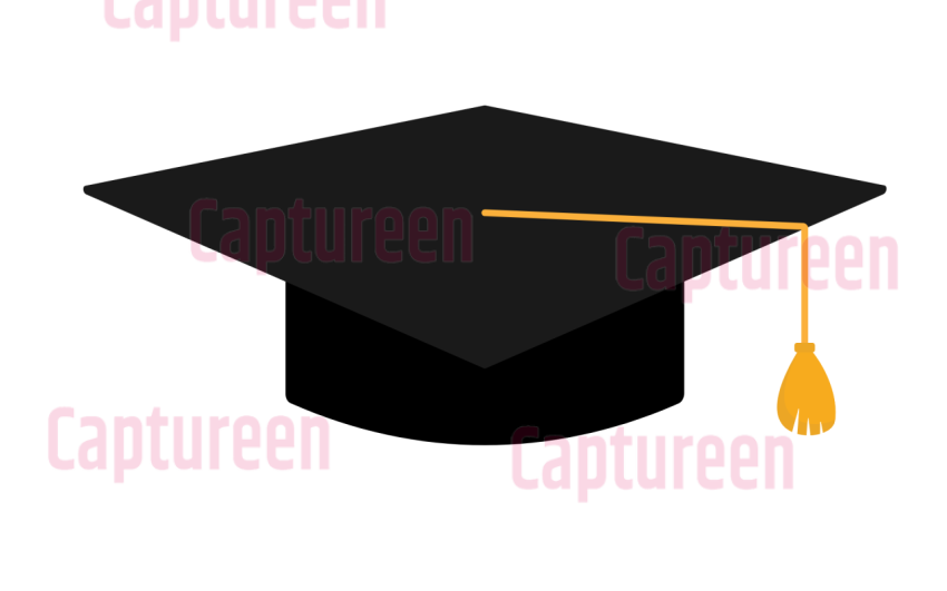 graduation cap transparent