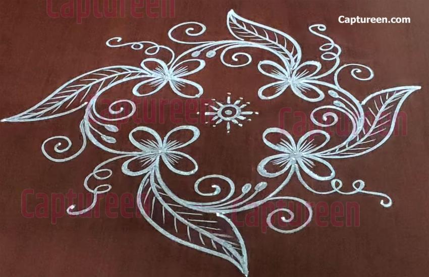 simple regular rangoli designs