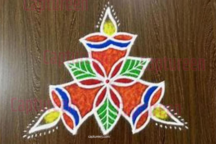 dot deepa rangoli