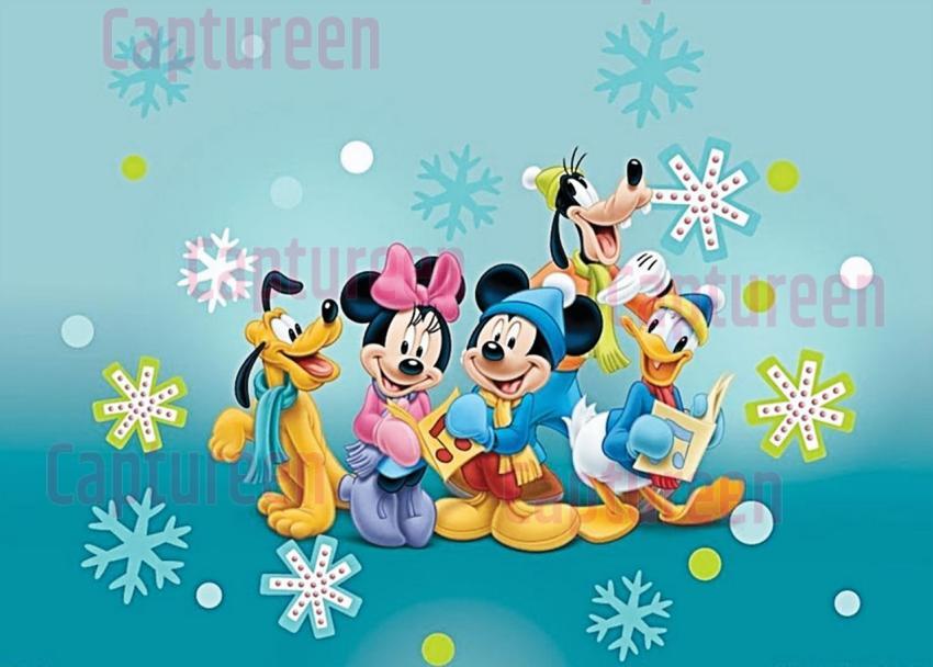 Festive Disney World Christmas Desktop Wallpaper for Your Screen