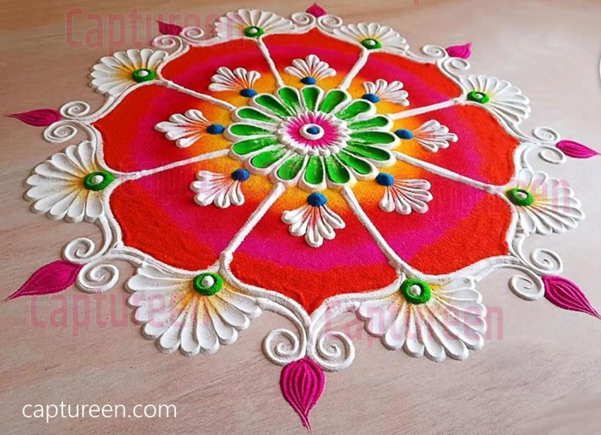 rangoli designs for griha pravesh