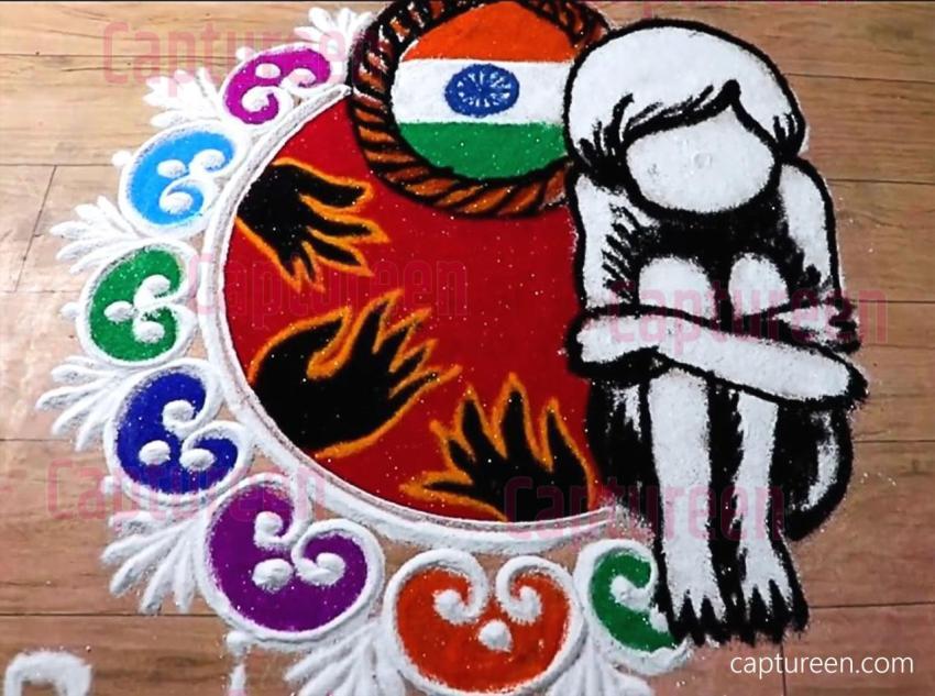 latest rangoli designs for competition with concepts