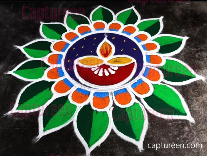 medium size rangoli designs