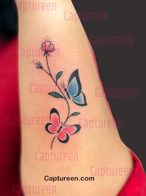 butterfly tattoo designs on hand