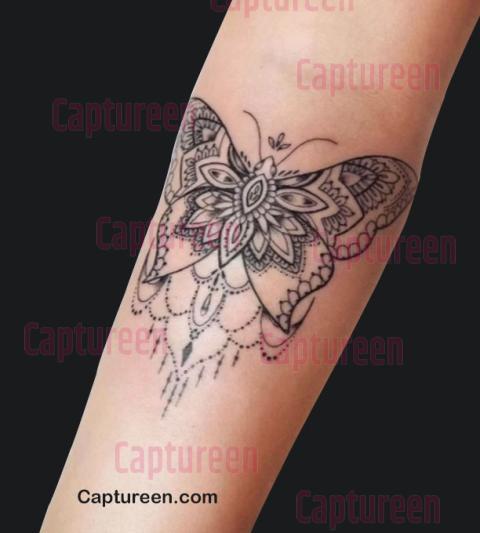 butterfly stencil tattoo designs