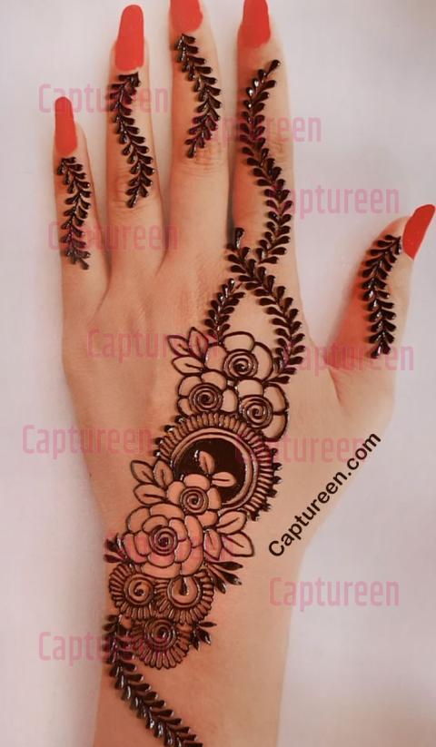 finger mehendi