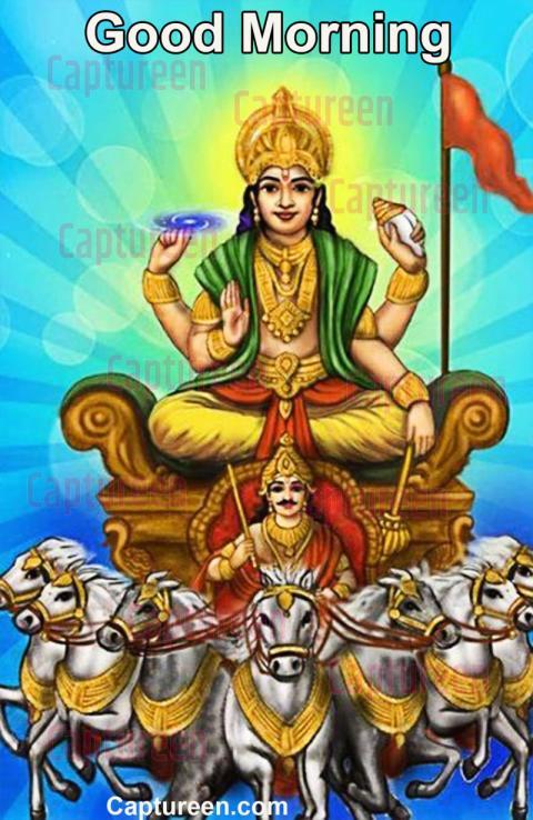 Surya Dev image good morning blessings