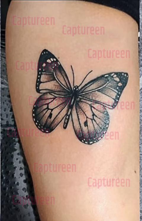 simple small butterfly tattoo designs