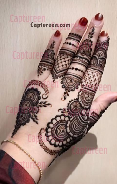 finger mehndi design instagram