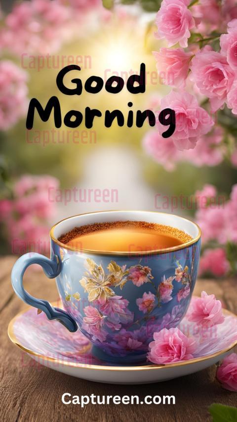 Good Morning Tea Cup Images for Tea Lovers