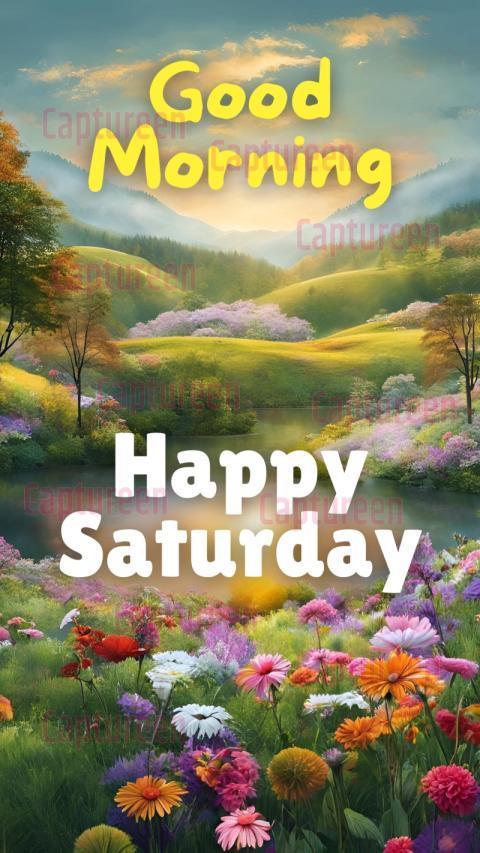 Saturday Good Morning Images Free Download to Spread Positivity