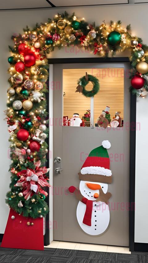 Christmas Themed Office Door Decorating Contest Ideas to Spark Joy