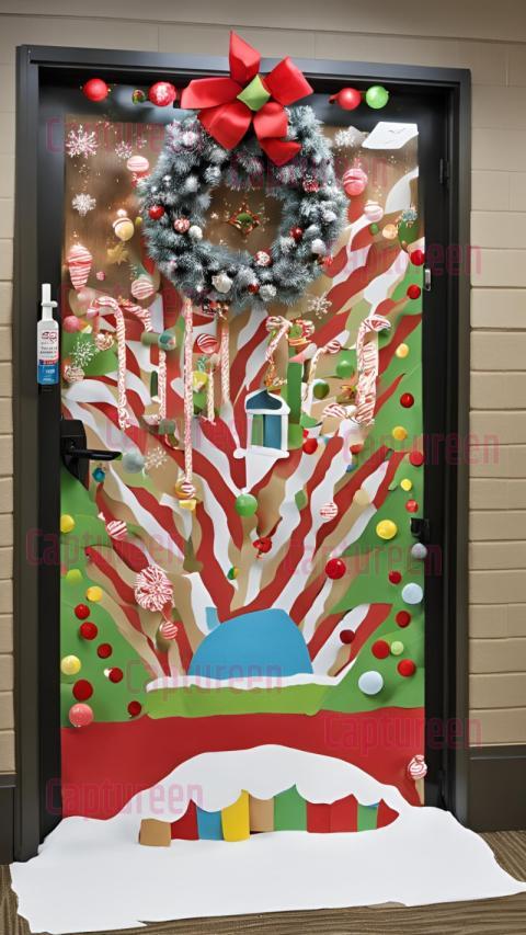 Easy Office Door Decorating Contest Ideas Christmas for a Fun Competition