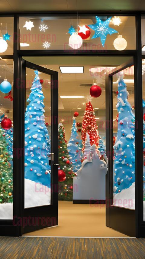 Creative Office Door Christmas Decorating Contest Ideas to Impress