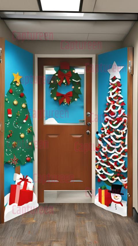 Easy and Fun Office Door Christmas Decorating Contest Ideas to Try