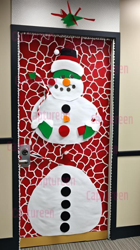 Office Door Christmas Decorating Contest Ideas Festive Inspiration for Work