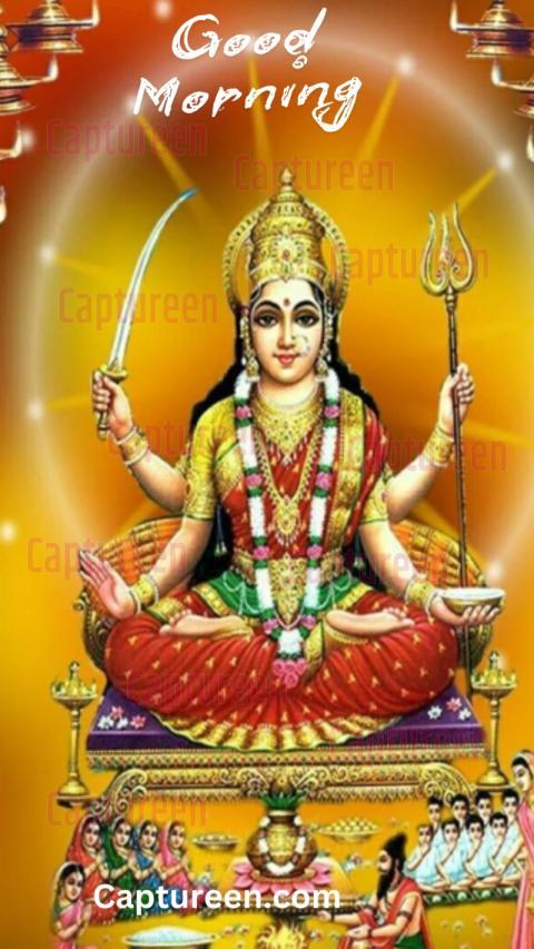 Santoshi Mata good morning images blessings