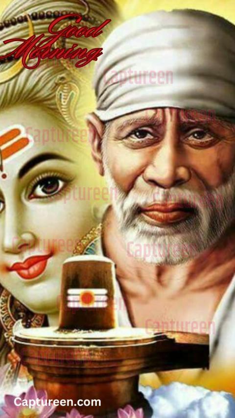 good morning images with sai baba