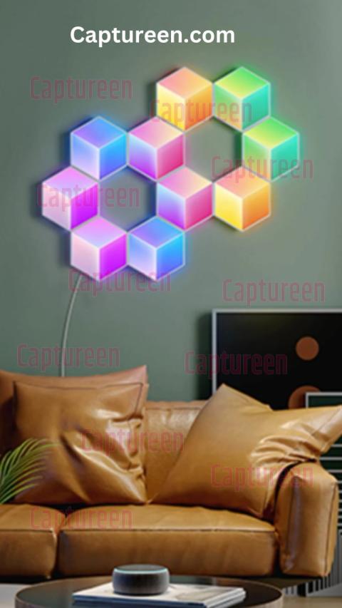 govee hexagon lights design ideas