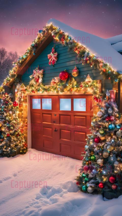 Creative Christmas Garage Decorations for the Holiday Season