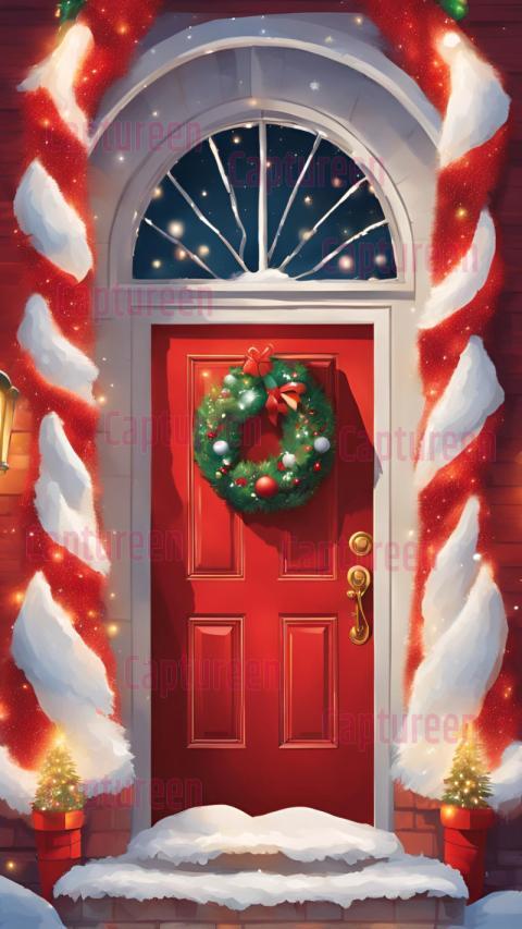 Funny Christmas Door Decorating Contest Ideas  Santa’s Stuck in the Chimney