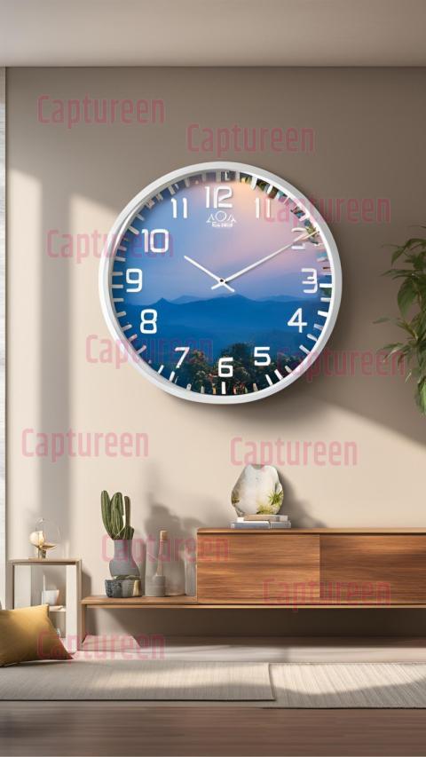 Ajanta Digital Wall Clock with Photo Display Features