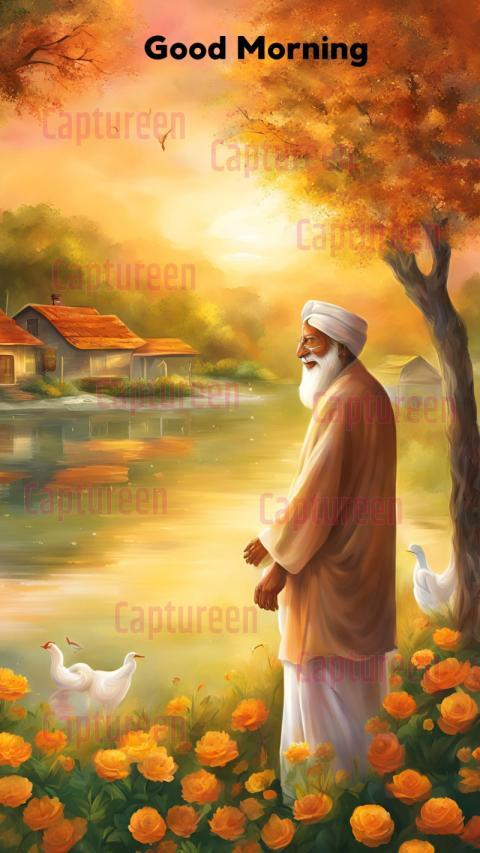 Inspirational Good Morning Papa Ji Images for the Day