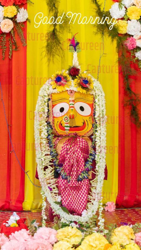 Rath Yatra Good Morning Images with Lord Jagannath