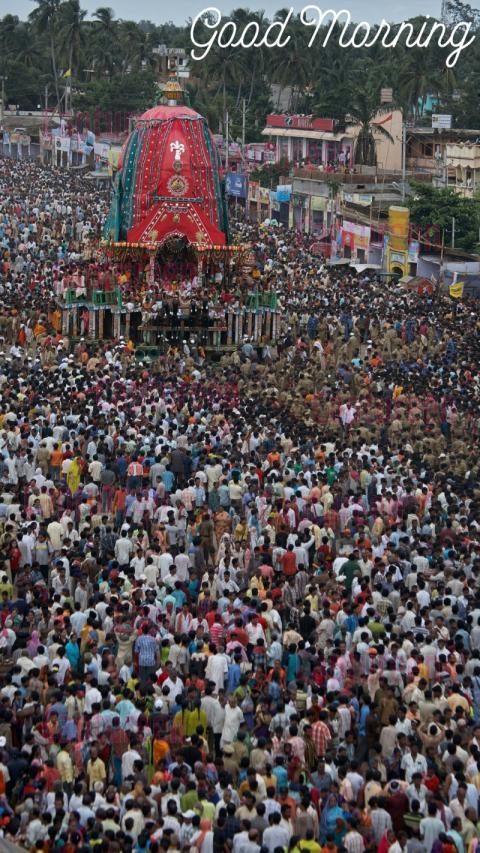 Rath Yatra Good Morning Images for a Spiritual Start