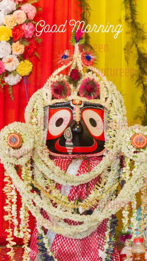 Rath Yatra Good Morning Images with Festive Colors