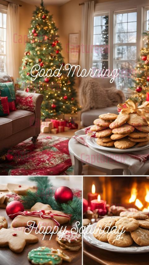 Beautiful Good Morning Saturday Christmas Images