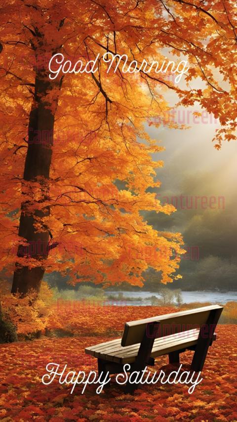 Good Morning Happy Saturday Fall Images Collection