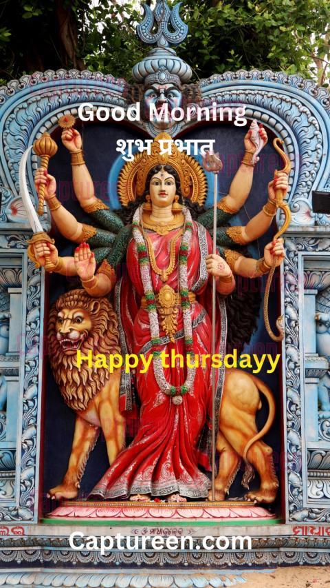 good morning thursday god images in hindi