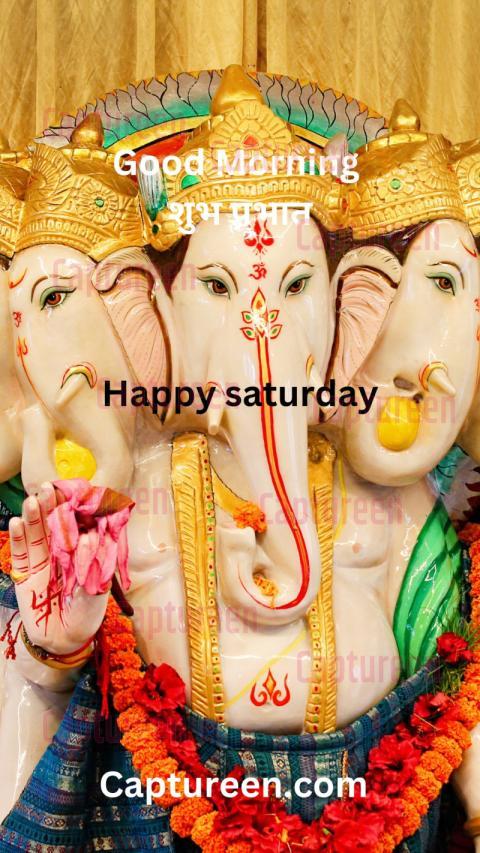 good morning saturday god images in hindi